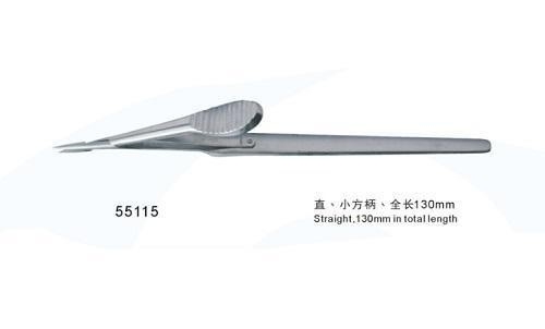 Gerade Gesamtlänge des Spitzen-Spaltlampe-Mikroskop-Nadel-Halter-Quadrat-Griff-130mm