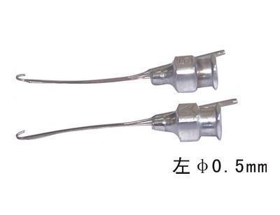 Rohr-Durchmesser 0,5 Millimeter-Augenheilkunde-Chirurgie-Instrumente 12 Uhr Cannula