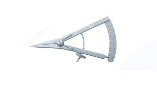 Augenoperations-Instrument Castroviejo-Tasterzirkel 0~20 Millimeter justierbar